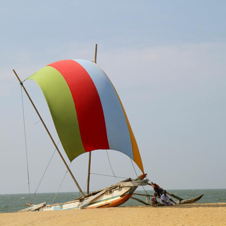 Arrival in Sri Lanka / Negombo Beach